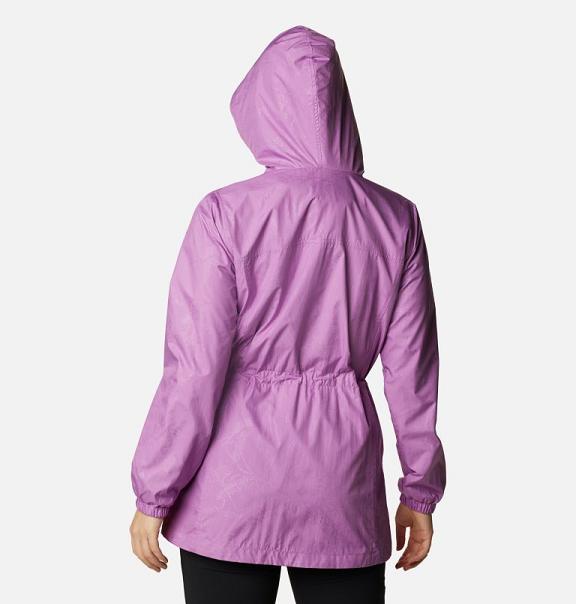 Columbia Auroras Wake III Windbreaker Pink For Women's NZ26410 New Zealand